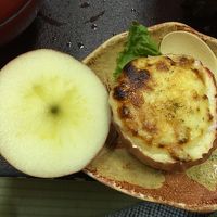 リンゴのグラタンもうまかった。