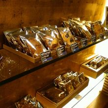 高級感のある店内です。