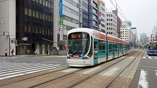 広島市民の足といえばやっぱり路面電車ですね