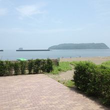 大きな駐車場あります