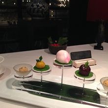 サービスでいただきました。可愛いデザートで美味しかったです。