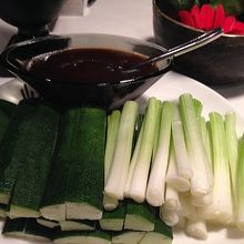 綺麗なお野菜でした。