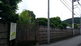 坪内逍遥の住居  in静岡・来宮