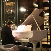 一階のラウンジバーではピアノの生演奏を聞くことができました。