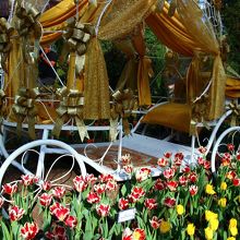 おとぎの国のような展示物