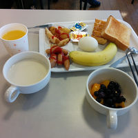 朝食、チョットしたバイキング