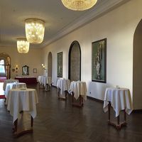 レセプションの上階の通路