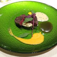 コースディナーのメインディッシュ