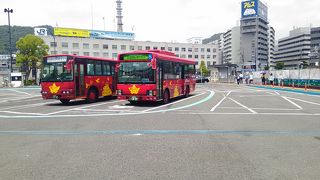 広島市の観光名所が廻れます