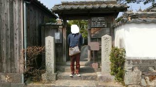 幕末の志士の生誕地で、現在は観光客でにぎわってます。