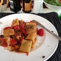 ラビオリを食べました。美味しかった。