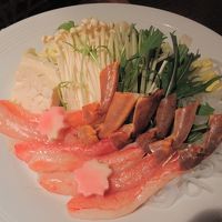 ズワイガニのしゃぶしゃぶ