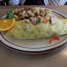 卵3個のオムレツ