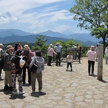 山頂　大展望台