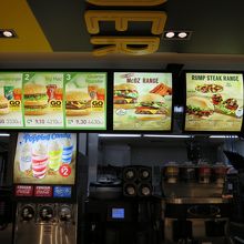 キングスクロスのマクドナルド