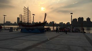 夕暮れスポット