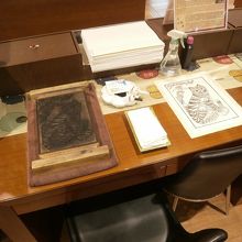 係りの方がセットして下さいます。