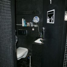 シャワー設備も整っています。