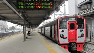 水前寺公園への乗り継ぎ駅