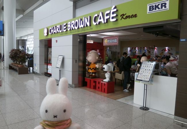 ピーナッツの世界が韓国でも味わえます！　～チャーリーブラウンカフェ　仁川国際空港店～