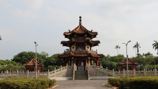 台北市内中心の公園
