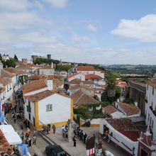 城壁からの街の景色です。