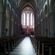 ステンドグラスがステキです