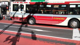 新宿線と中央線の間を走るバス