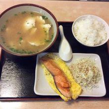 ゆし豆腐定食です