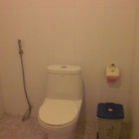 客室入口を入ると左側に客室内トイレがあります。