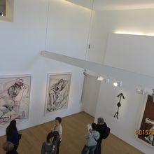 空間もある展示室