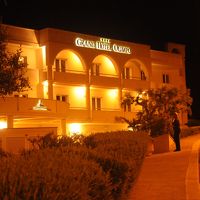 観光から帰ると明かりが綺麗。