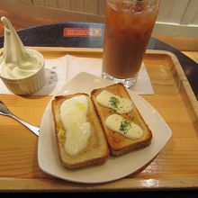 いろいろなチーズが乗っていました