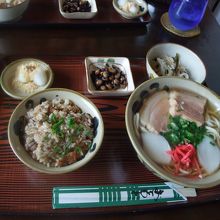 ソーキそばセット