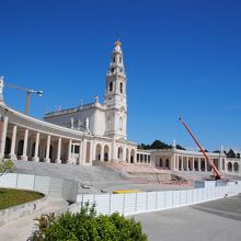 工事中で入れなかったバジリカです。