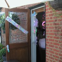 ベビーシャワーのパーティーをやっていました。