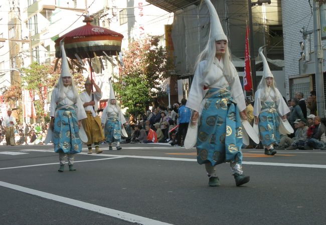 歴史を感じる祭りです