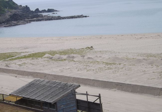 東郷湖・赤碕観光　(23)　うの海水浴場散歩のあと加古川へ