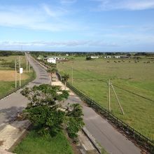 見晴らしは素晴らしい