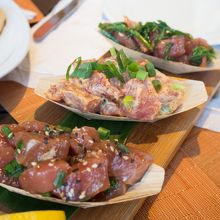 アヒまぐろ三種もり