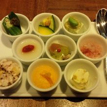 直径３センチくらいのかわいいアミューズ