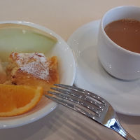 朝食バイキングでのデザート