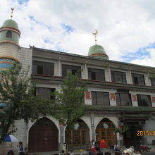 博愛路のイスラム寺院。