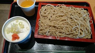 もりそば食べました