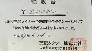 タクシーでこんな長距離なのに1500円!!