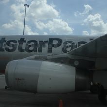 利用したジェットスターパシフィック航空の機体です。