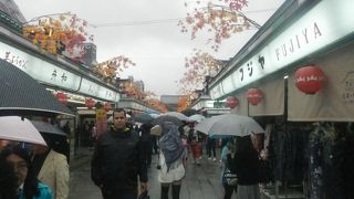 浅草のメインストリート