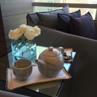 ナライ・スパ、待合室でのサービス。