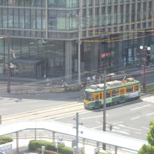 アミュプラザから見える景色