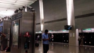 地下鉄だけで街中に出られるのは便利！